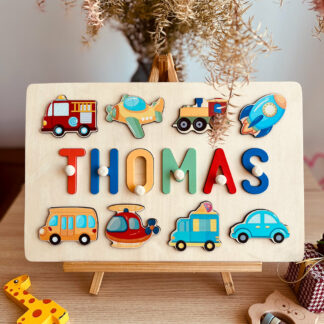 Wooden Montessori Puzzles For Baby