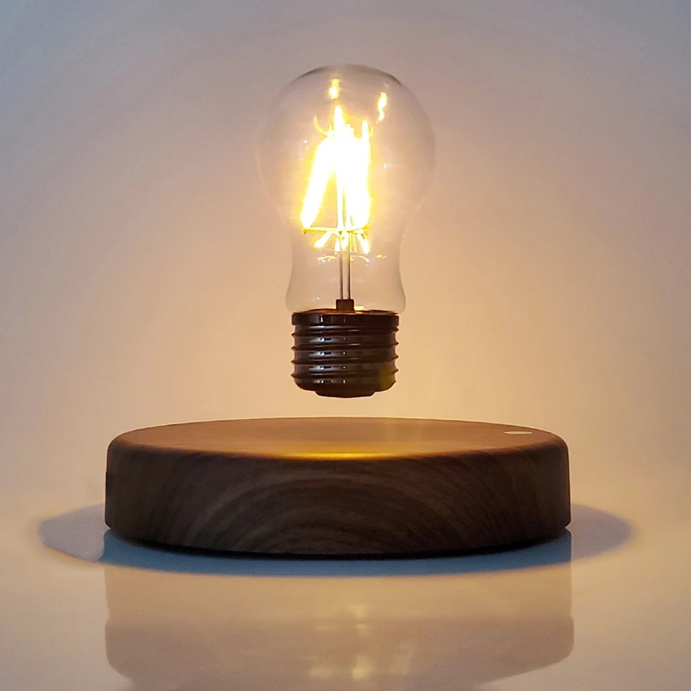 Magnetic Levitation Lamp Creativity Floating Glass LED Bulb Home Office Desk Decoration Birthday Gift Table Novelty Night Light - Image 2