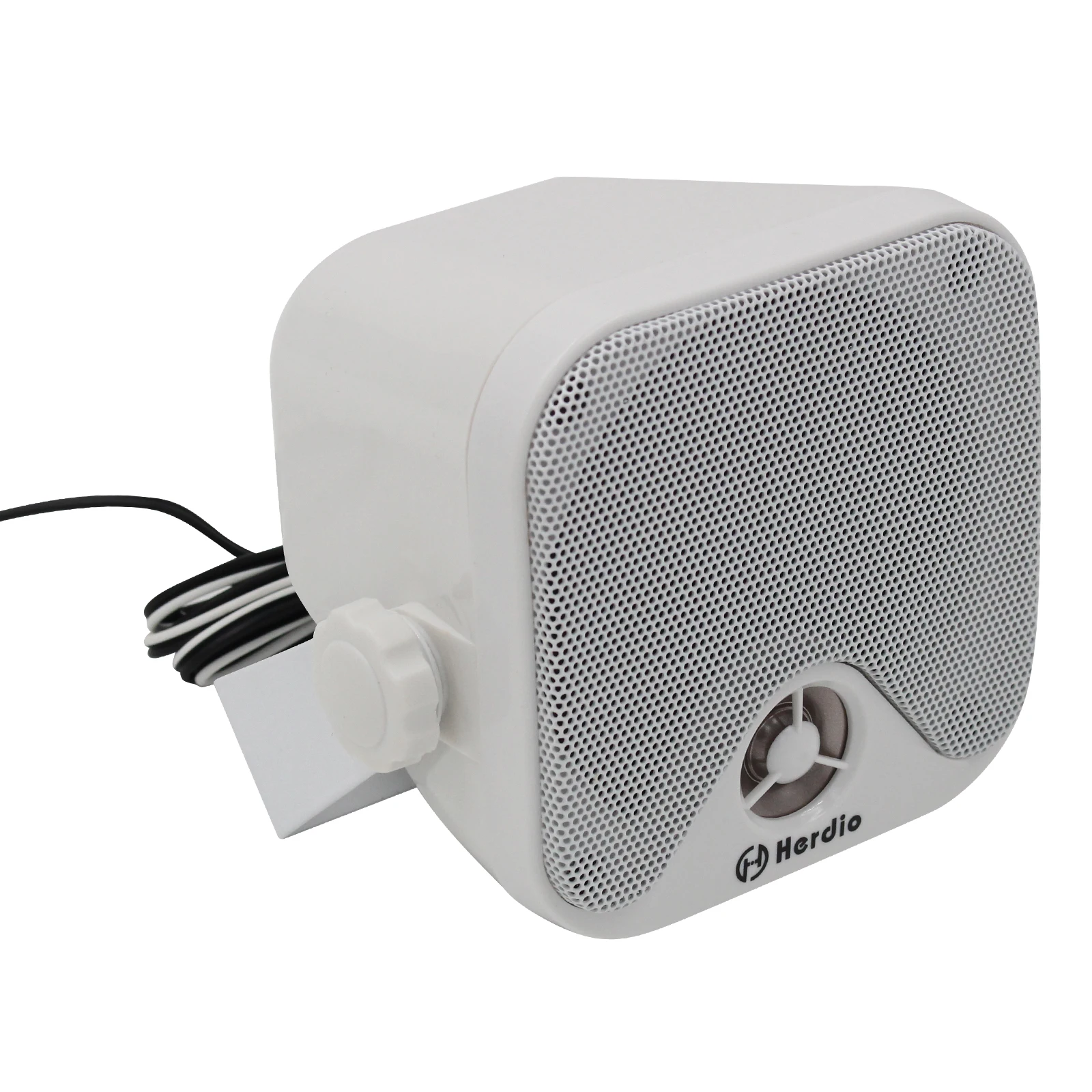 Herdio 4 Inch Heavy Duty Waterproof Boat Marine Box Outdoor Speakers Surface Mounted For Skid Steer ATV UTV RZR Golf Cart 2Pcs - Image 3