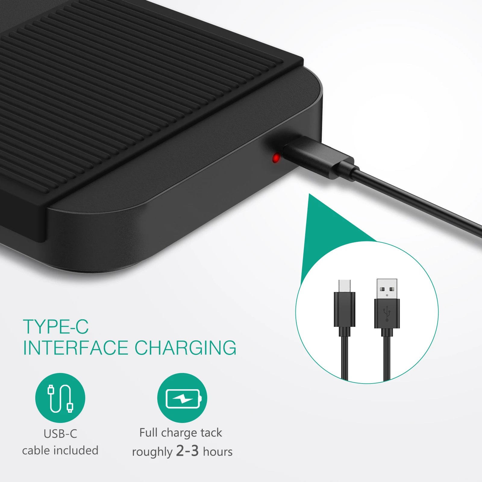 Digital Coffee Scales with Timer 3Kg/0.1g Espresso Scale Rechargeable Precision Kitchen Scale for Coffee Brewing, Baking - Image 4