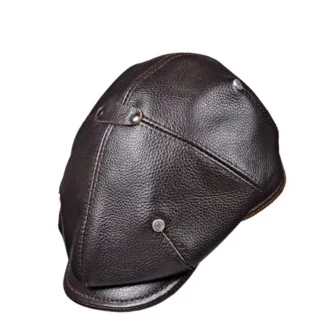 Retro Men's Outdoor Genuine Leather Hat