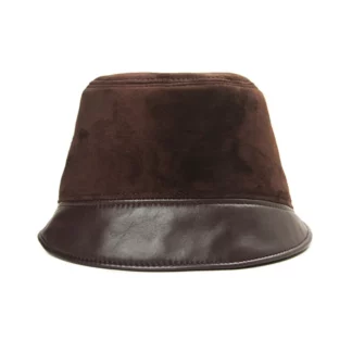 Genuine Leather Fishing Cap For Men