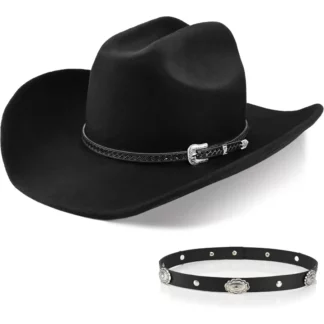 100 Wool Western Cowboy Hat