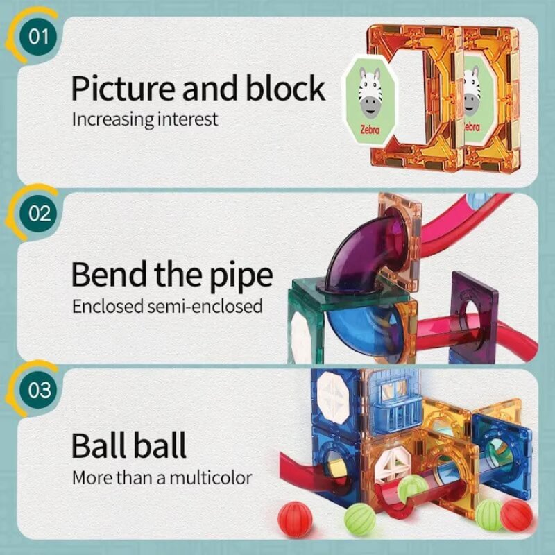 DIY Magnetic Marble Run - Image 3