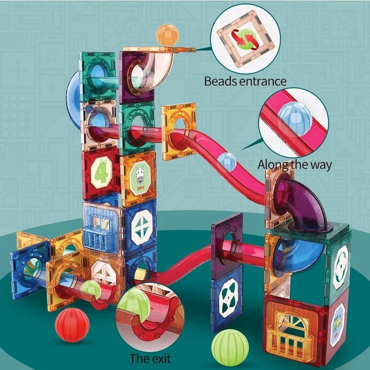 DIY Magnetic Marble Run - Image 4