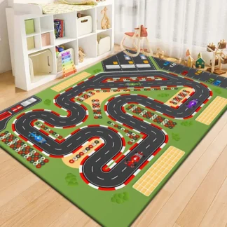 Crawling Mat Cartoon Runway Baby Play Mat