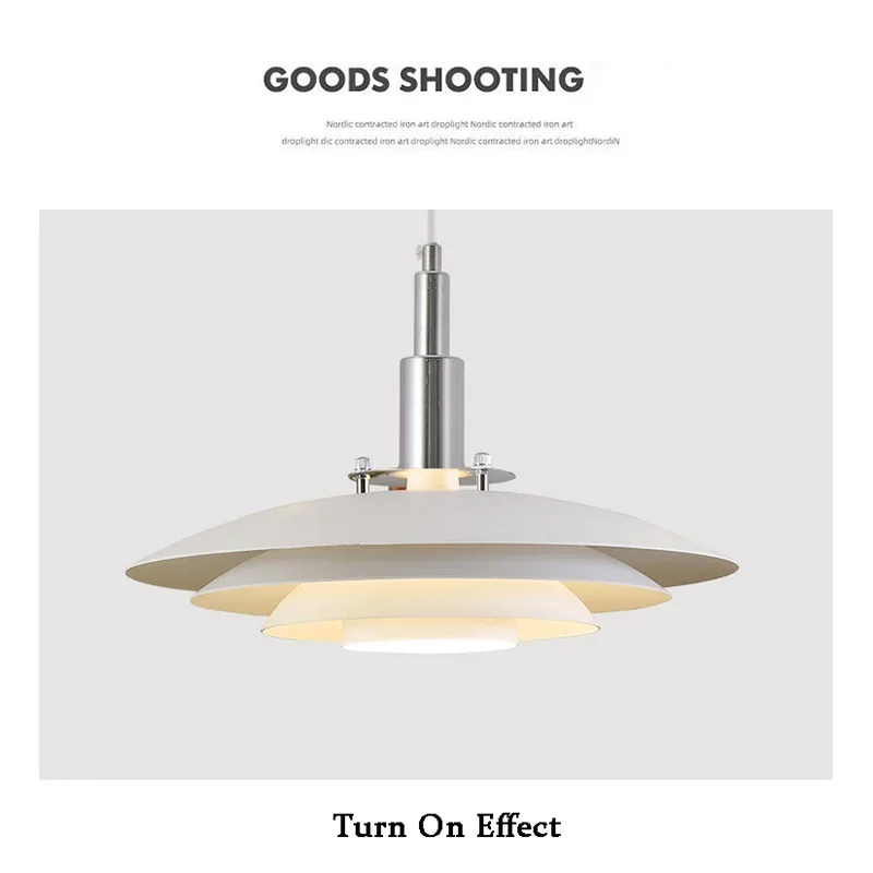 Mid-Century Modern UFO Pendant Light - Image 4