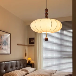 Winfordo Japan Style Cloth Pendant Light