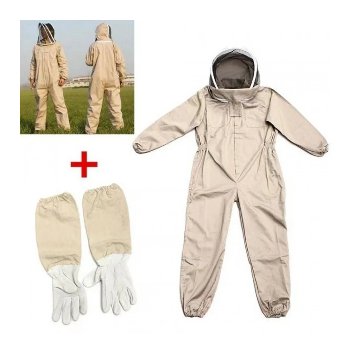 Full Body Breathable Beekeeper Clothes & Protective Shirt - Image 6