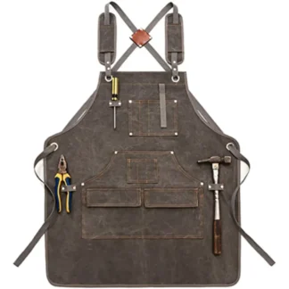 Heavy-Duty Thickened Canvas Work Apron Outfit