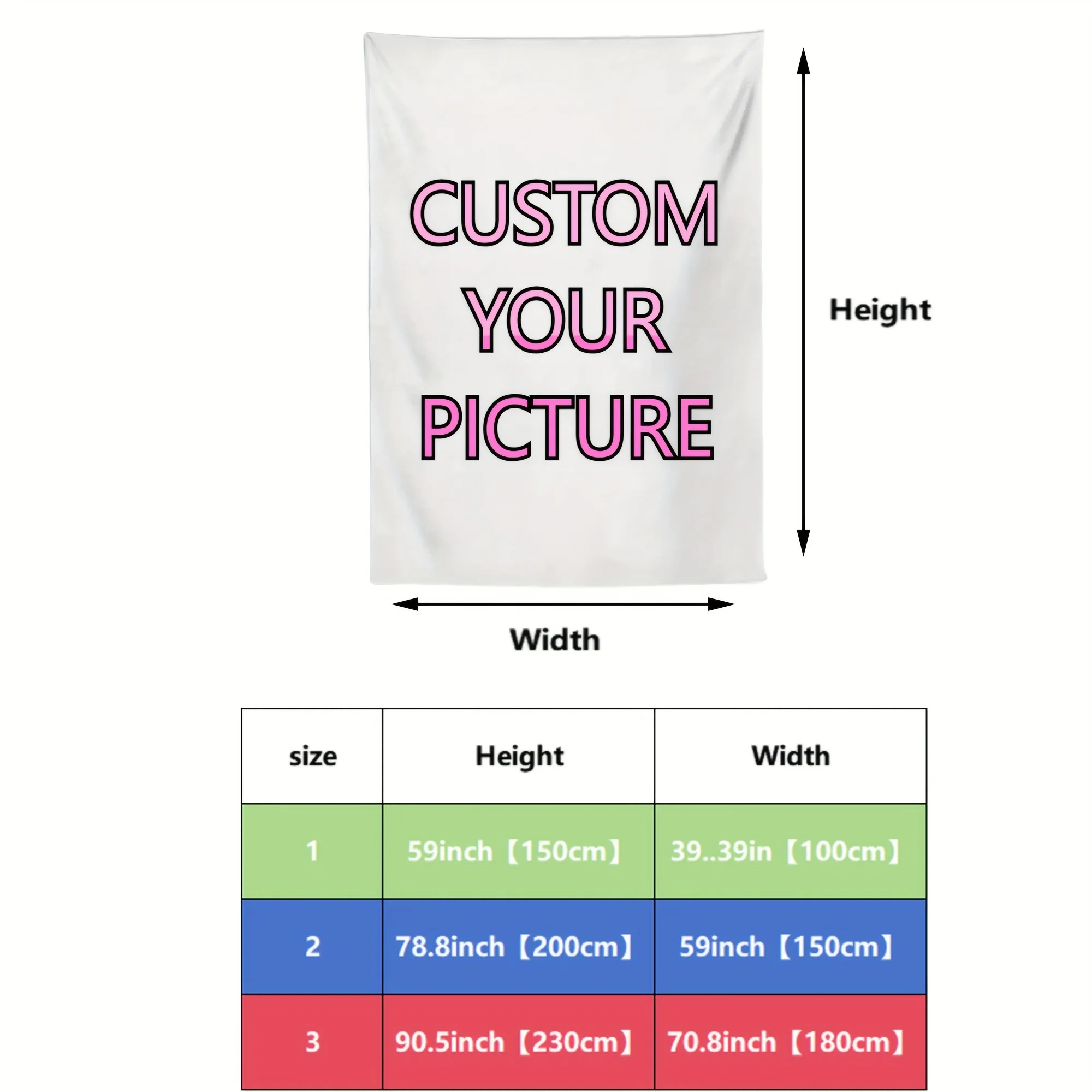 Customizable Decor Wall Tapestry - Image 3
